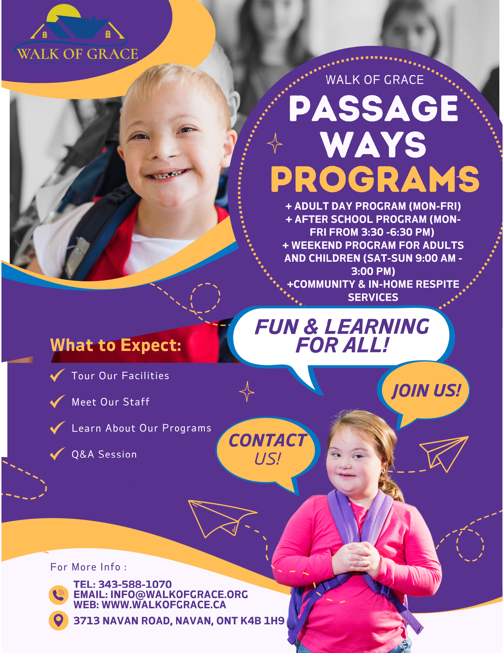 Walk of Grace - Price List & Program Info Page 4